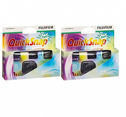 Fujifilm Quicksnap Flash 27p x2