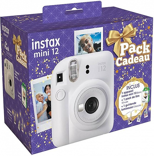 Fujifilm Instax Mini 12 Pack cadeau