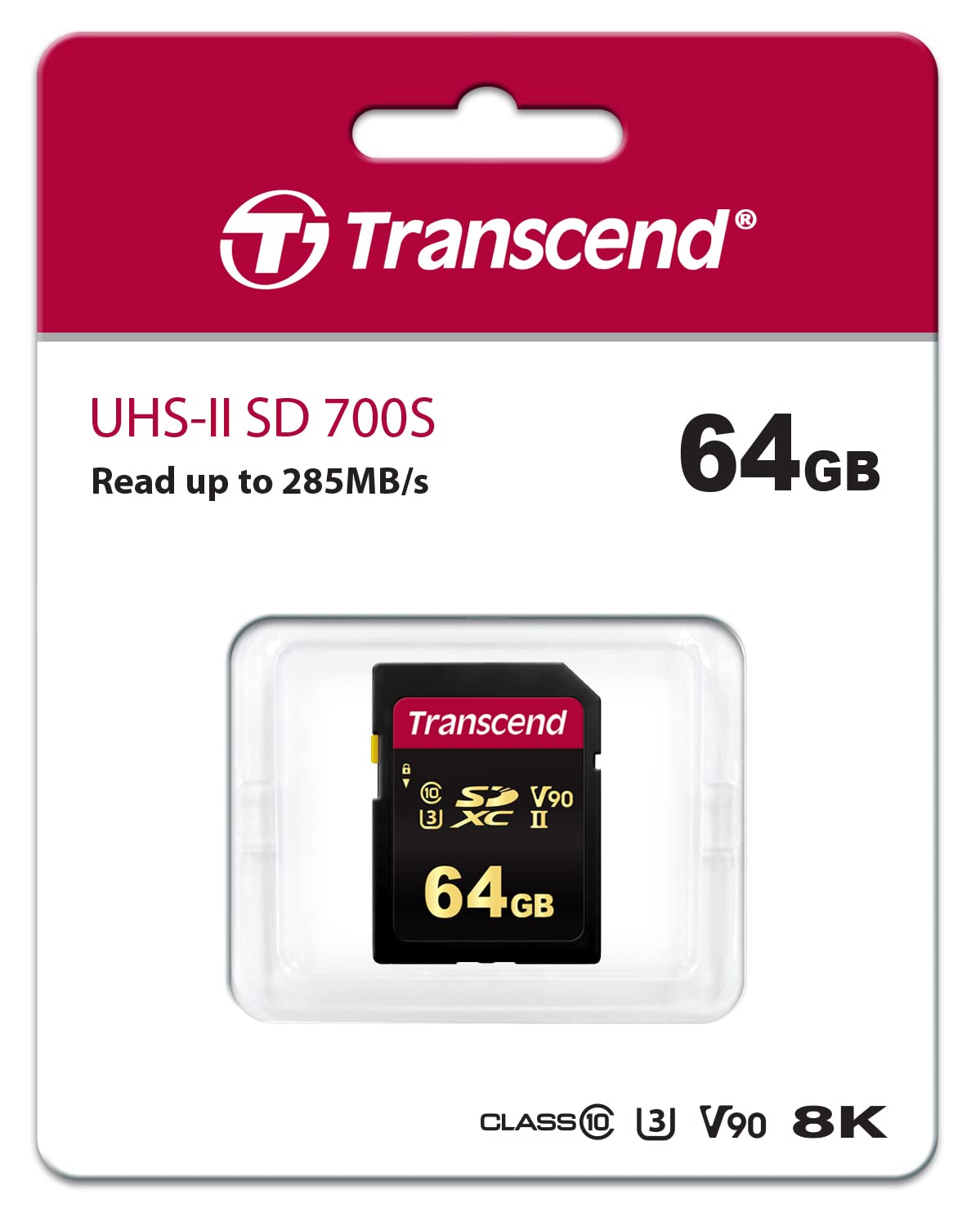 Carte SD Transcend UHS-II U3 v90 64go | 61LvGqiLtLL.jpg