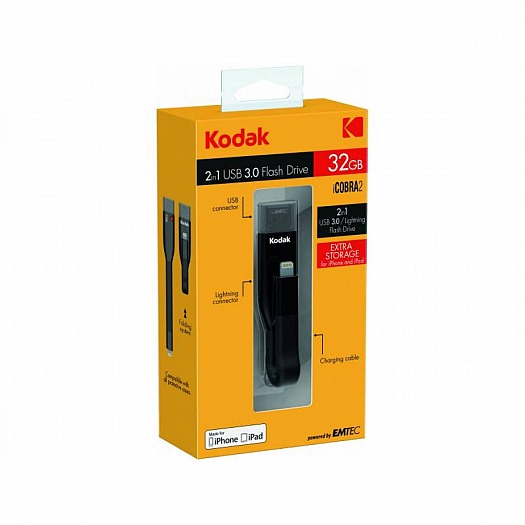 Kodak 2in1 USB 3.0 Flash Drive 32Go